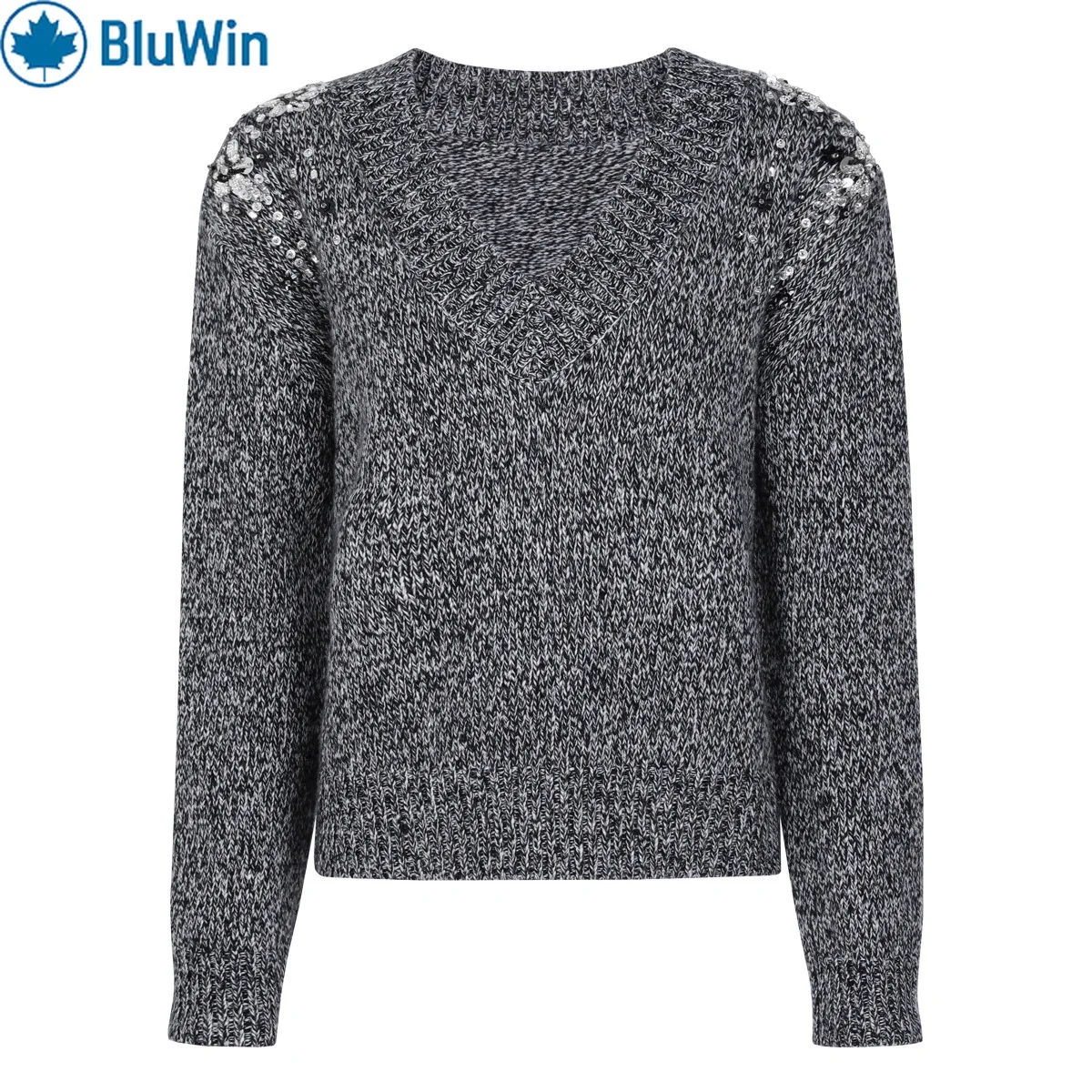 Вязаный кардиган с V-образным вырезом из бисера, свитер с длинными рукавами URBANCHIC High Gauge, элегантное многослойное пальто
Вязаный кардиган с V-образным вырезом из бисера, свитер с длинными рукавами URBANCHIC High Gauge, элегантное многослойное пальто