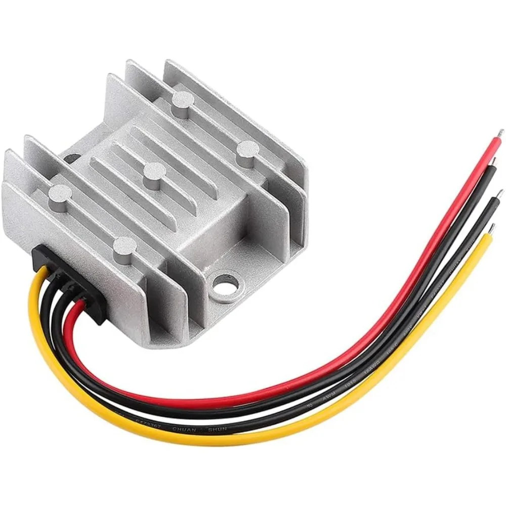 DC Converter 36V/48V Step Down to 12V 5A Waterproof Power Supply Buck Voltage Transformer Regulator for Golf Cart Vehicle Boat
DC Converter 36V/48V Step Down to 12V 5A Waterproof Power Supply Buck Voltage Transformer Regulator for Golf Cart Vehicle Boat
