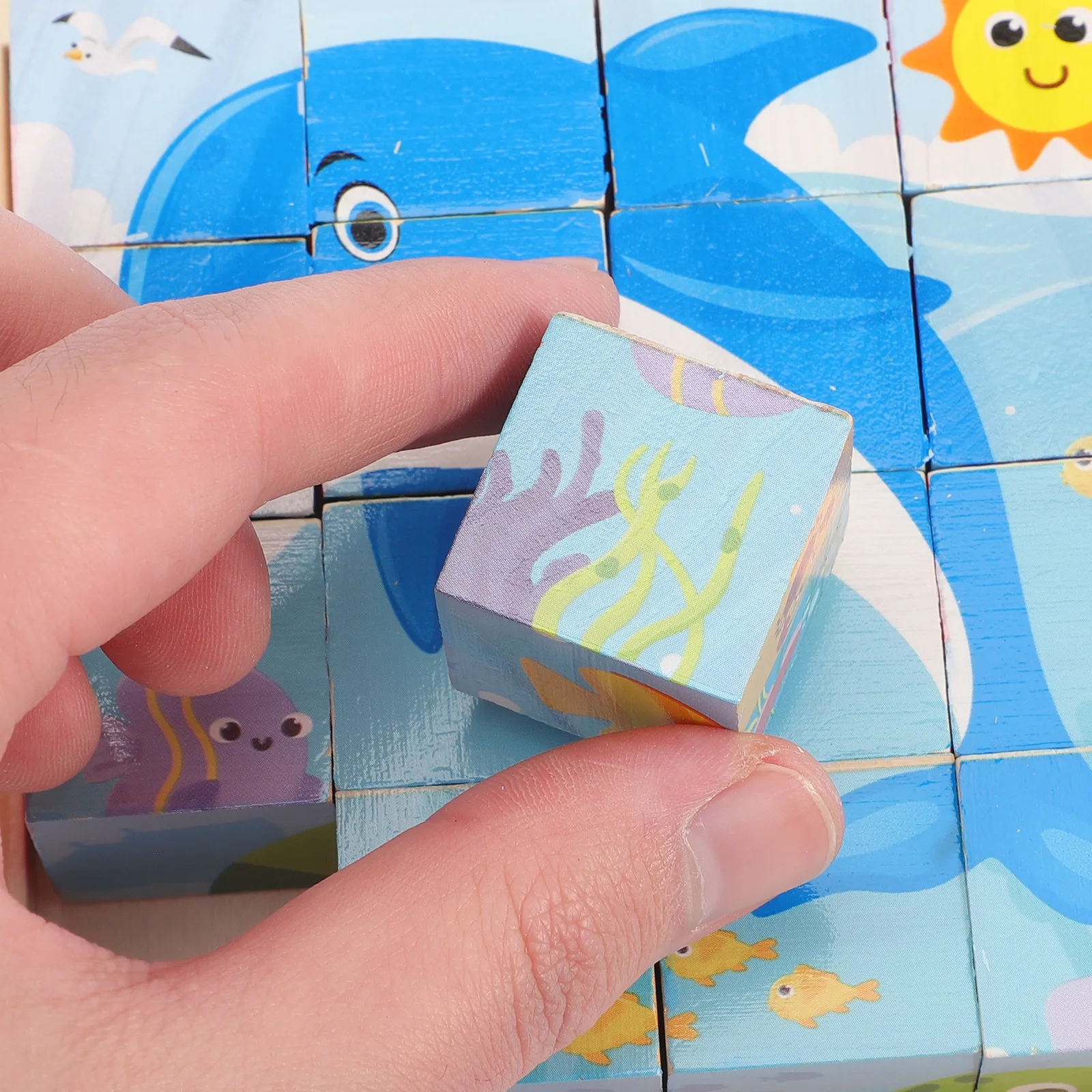 1Set Ocean-Themed 6-Side for Kids Early Learning Color Recognition Concentration Training Fine Motor Skills
1Set Ocean-Themed 6-Side for Kids Early Learning Color Recognition Concentration Training Fine Motor Skills