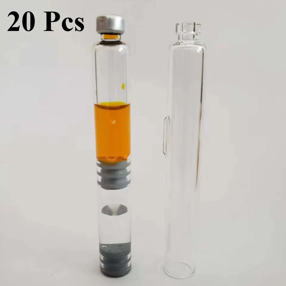 20 Pcs Kit double cavity cassette bottle 4ml neutral borosilicate medical insulin glass sleeve cosmetic hyaluronic acid syringe
20 Pcs Kit double cavity cassette bottle 4ml neutral borosilicate medical insulin glass sleeve cosmetic hyaluronic acid syringe