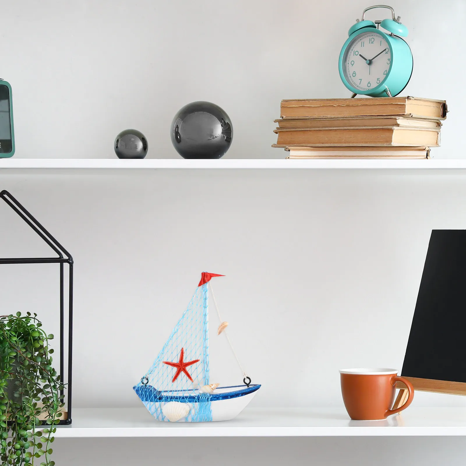6Pcs Mediterranean Style Sailboat Decorative Nautical Wooden Sailing Boat Set Bedroom Living Room Office Desktop Ornament
6Pcs Mediterranean Style Sailboat Decorative Nautical Wooden Sailing Boat Set Bedroom Living Room Office Desktop Ornament