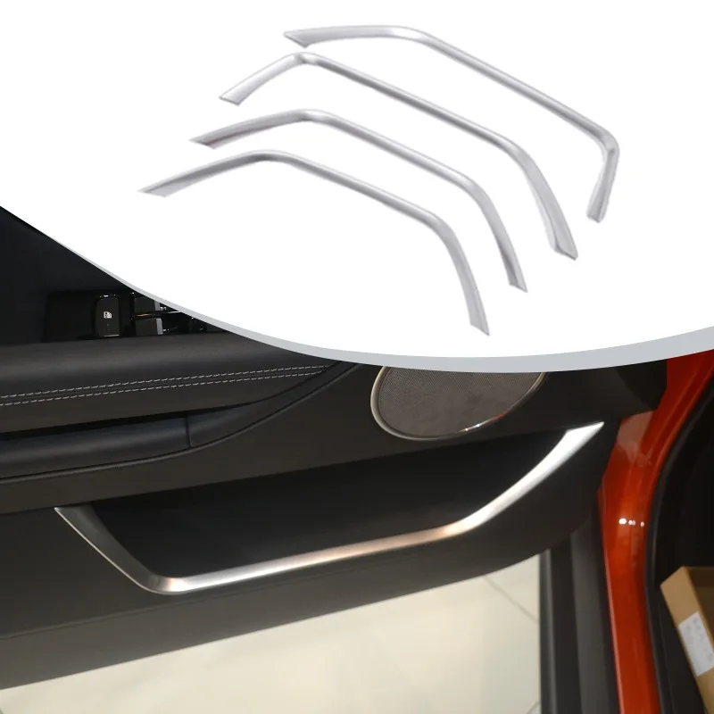 4pcs ABS Silver Car Inner Door Panel Decorative Strips Trim Cover For Land Rover Range Rover Evoque 2013-2018 Auto Accessories
4pcs ABS Silver Car Inner Door Panel Decorative Strips Trim Cover For Land Rover Range Rover Evoque 2013-2018 Auto Accessories