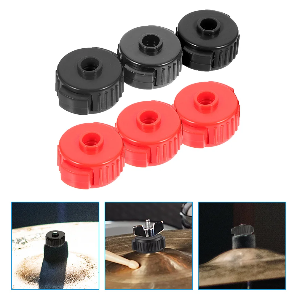 6pcs Quick Release Cymbal Nuts Black Red Drum Hardware Stable Coordination Durable Low Noise Easy Installation Removal
6pcs Quick Release Cymbal Nuts Black Red Drum Hardware Stable Coordination Durable Low Noise Easy Installation Removal
