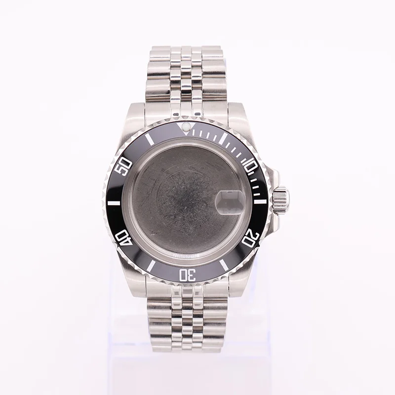 40MM Black Submariner Watch Cases NH35 NH34 NH36 for Seiko Mod Kit Automatic Mens Wristwatch Movement Replacement Parts
40MM Black Submariner Watch Cases NH35 NH34 NH36 for Seiko Mod Kit Automatic Mens Wristwatch Movement Replacement Parts