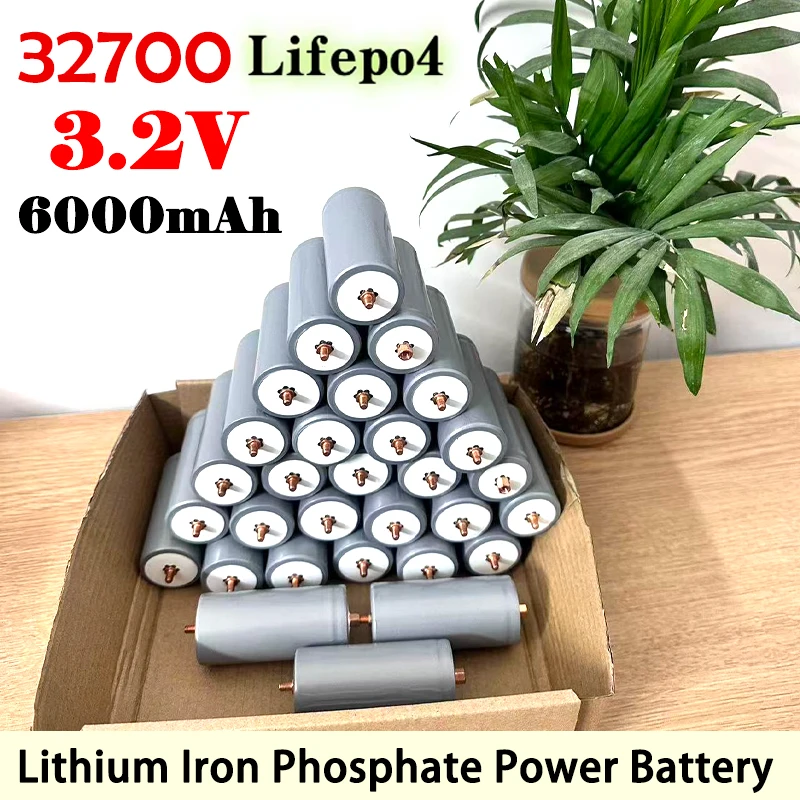 100% оригинал 32700 6000 мАч 3,2 В Lifepo4 аккумуляторная батарея, профессиональная литий-железо-фосфатная батарея с винтами
100% оригинал 32700 6000 мАч 3,2 В Lifepo4 аккумуляторная батарея, профессиональная литий-железо-фосфатная батарея с винтами