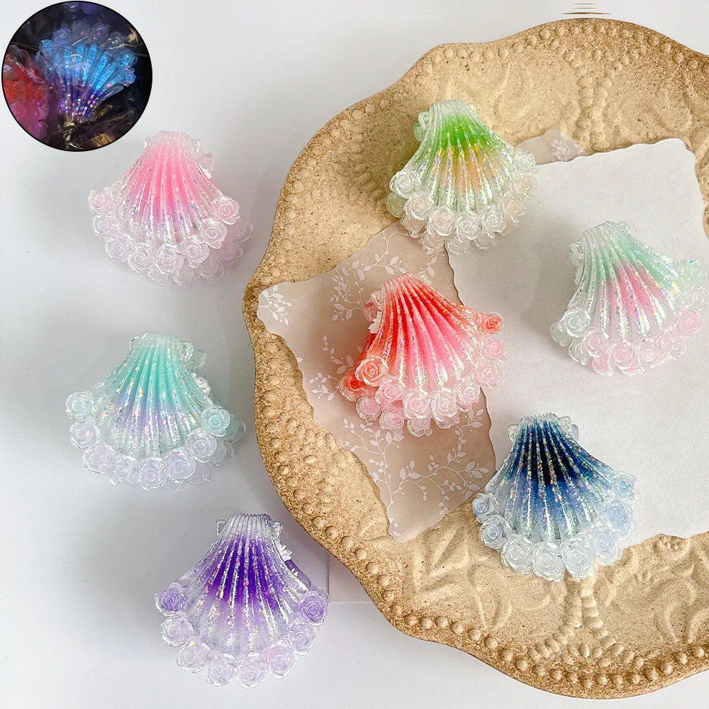 Cordial Design 45*47MM 20Pcs Fancy Beads/Hand Made/DIY Beads/Luminous Effect/Conch Shape/Jewelry Findings & Components #19616
Cordial Design 45*47MM 20Pcs Fancy Beads/Hand Made/DIY Beads/Luminous Effect/Conch Shape/Jewelry Findings & Components #19616