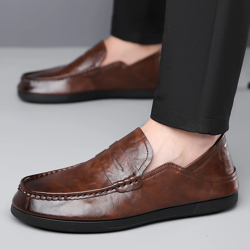 Casual Business Men's Shoes Comfortable Classic Gentleman Style Leisure Outdoor Daily office Adult quality shoes Lightweight
Casual Business Men's Shoes Comfortable Classic Gentleman Style Leisure Outdoor Daily office Adult quality shoes Lightweight