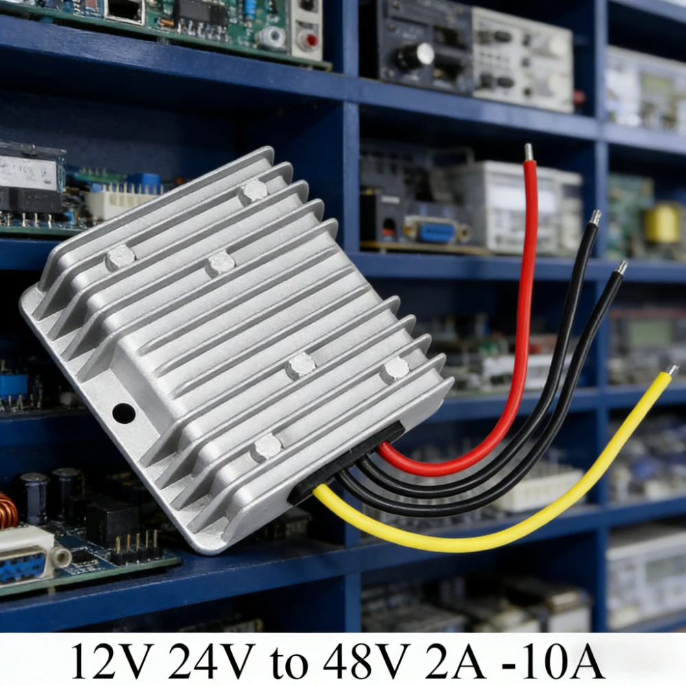 DC Step Up Converter 12V 24V to 48V 2A -10A Boost Module Transformer Booster 24 Volt to 48 Volt Vehicles Car Boat Power Supply
DC Step Up Converter 12V 24V to 48V 2A -10A Boost Module Transformer Booster 24 Volt to 48 Volt Vehicles Car Boat Power Supply