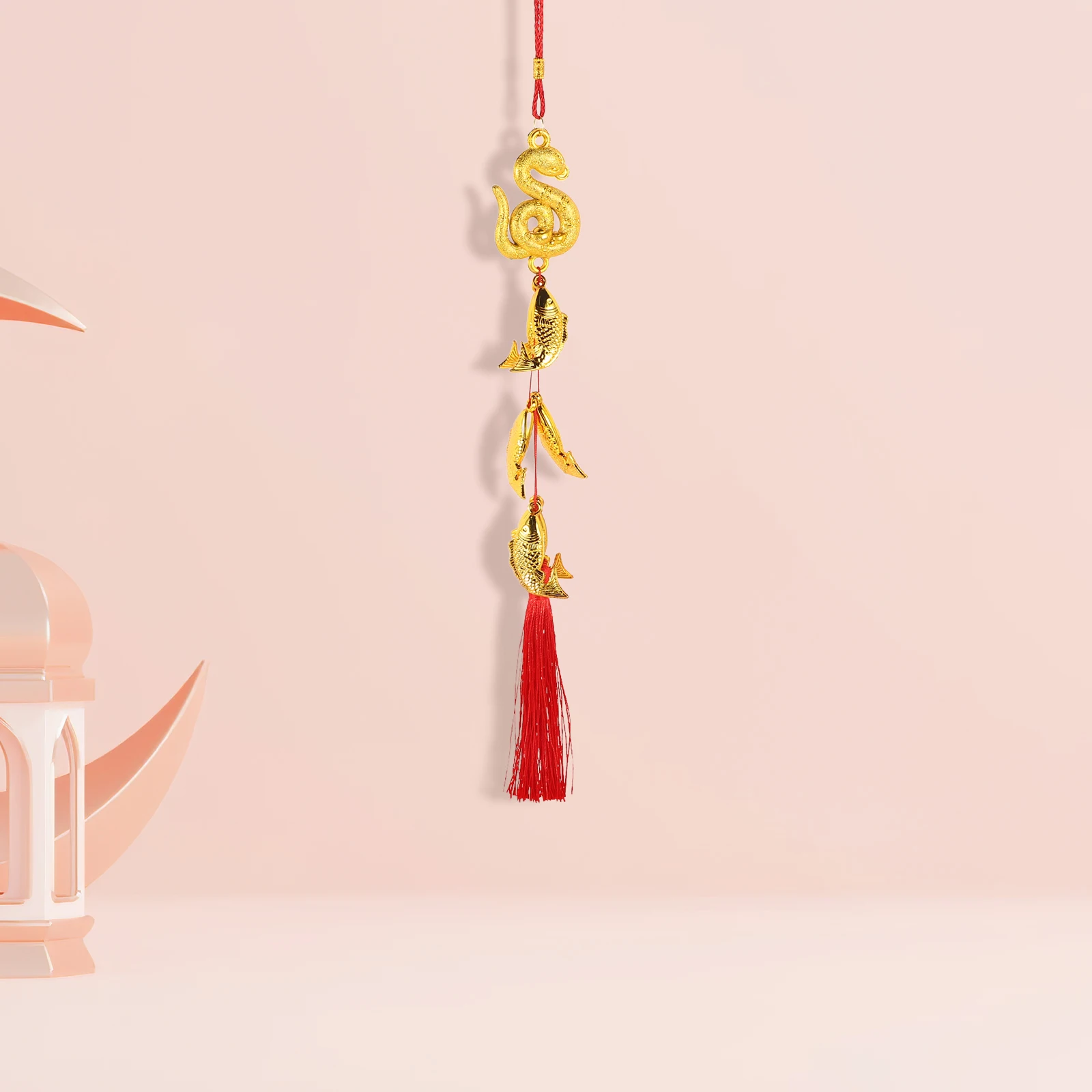10pcs Snake Year Pendant Tassel Hanging Ornament Golden Color Car Home Decor Chinese Style New Year Decorations Festival
10pcs Snake Year Pendant Tassel Hanging Ornament Golden Color Car Home Decor Chinese Style New Year Decorations Festival