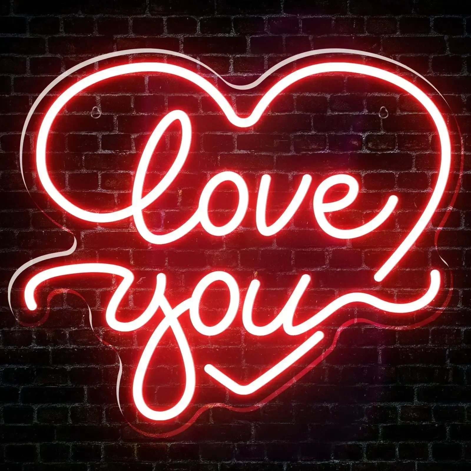 Love You Neon Sign LED Neon Light USB Powered Wall Decor Room Wedding Bar Party Bedroom Living Room Gift for Girlfriend Wife
Love You Neon Sign LED Neon Light USB Powered Wall Decor Room Wedding Bar Party Bedroom Living Room Gift for Girlfriend Wife
