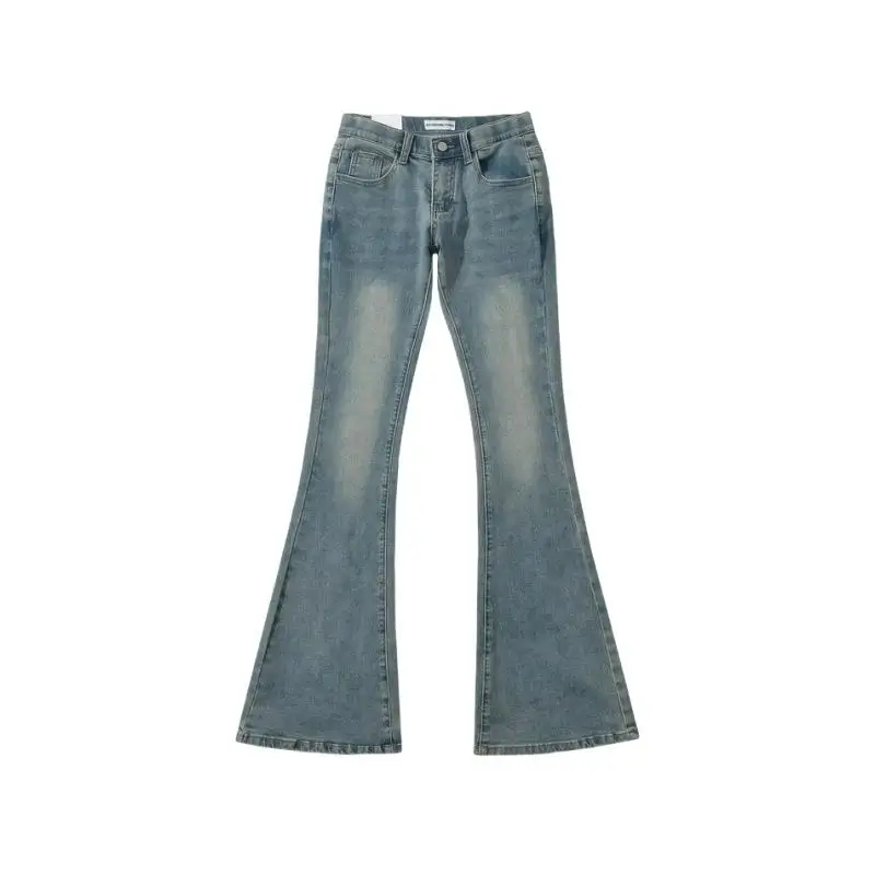 Low Waisted Denim Micro Flared Pants for Women Ample Black Jeans Low Waist Flared Trousers Women's plus Size mid Stretch
Low Waisted Denim Micro Flared Pants for Women Ample Black Jeans Low Waist Flared Trousers Women's plus Size mid Stretch