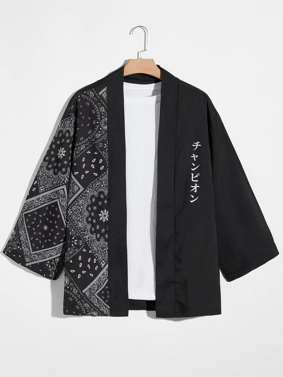 KAZUTO KIMONO Мужская летняя рубашка с короткими рукавами и принтом, модный национальный тренд, кардиган и одежда в стиле Харадзюку в стиле ретро
KAZUTO KIMONO Мужская летняя рубашка с короткими рукавами и принтом, модный национальный тренд, кардиган и одежда в стиле Харадзюку в стиле ретро