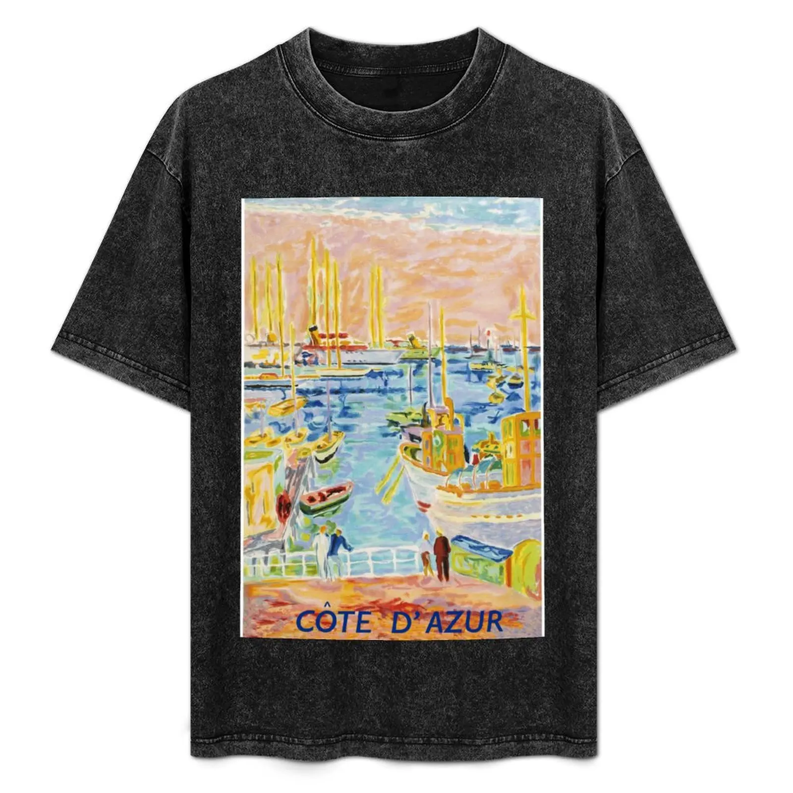 Cote d' Azur, France Vintage Travel Poster T-Shirt oversized t shirt custom shirt vintage clothes mens cotton t shirts
Cote d' Azur, France Vintage Travel Poster T-Shirt oversized t shirt custom shirt vintage clothes mens cotton t shirts