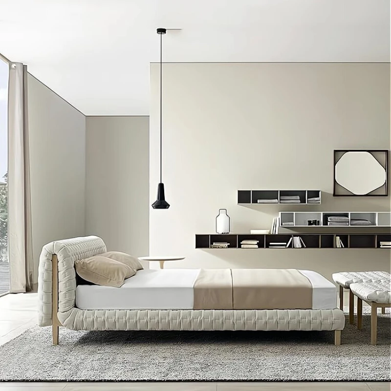 Минималистичная элитная двуспальная кровать 180x200 см, современный элегантный дизайн, кровать для спальни, деревянная роскошная мебель для интерьера camas de dormitorio
Минималистичная элитная двуспальная кровать 180x200 см, современный элегантный дизайн, кровать для спальни, деревянная роскошная мебель для интерьера camas de dormitorio