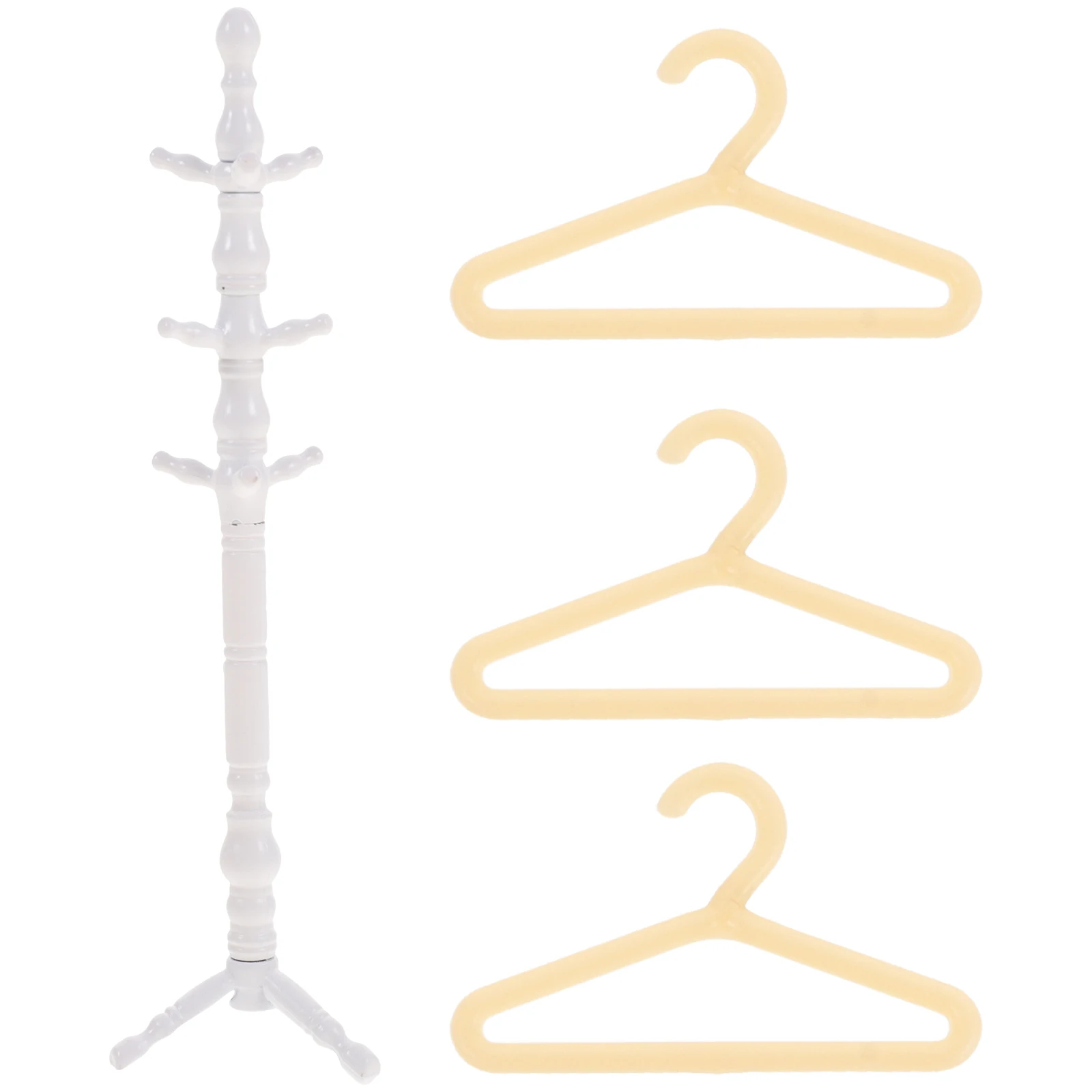 Dollhouse Miniature Coat Rack Vintage Hanger Simple Mini Floor Coat Rack Bedroom Furniture Ornaments Accessories Random Color
Dollhouse Miniature Coat Rack Vintage Hanger Simple Mini Floor Coat Rack Bedroom Furniture Ornaments Accessories Random Color