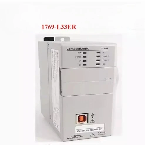 Б/у модуль контроллера программирования ПЛК промышленного управления 1769-L33ER
Б/у модуль контроллера программирования ПЛК промышленного управления 1769-L33ER