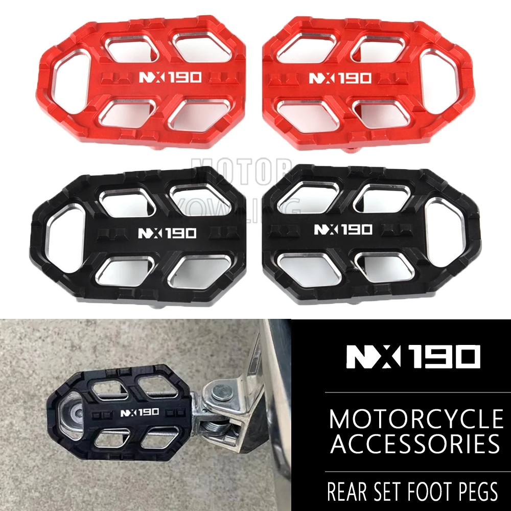 Motorcycle Accessories CNC Aluminum Foot Peg Pedal Footrest Extension Footpeg Enlarger Pad For HONDA NX190 NX 190 NX-190 2026
Motorcycle Accessories CNC Aluminum Foot Peg Pedal Footrest Extension Footpeg Enlarger Pad For HONDA NX190 NX 190 NX-190 2026