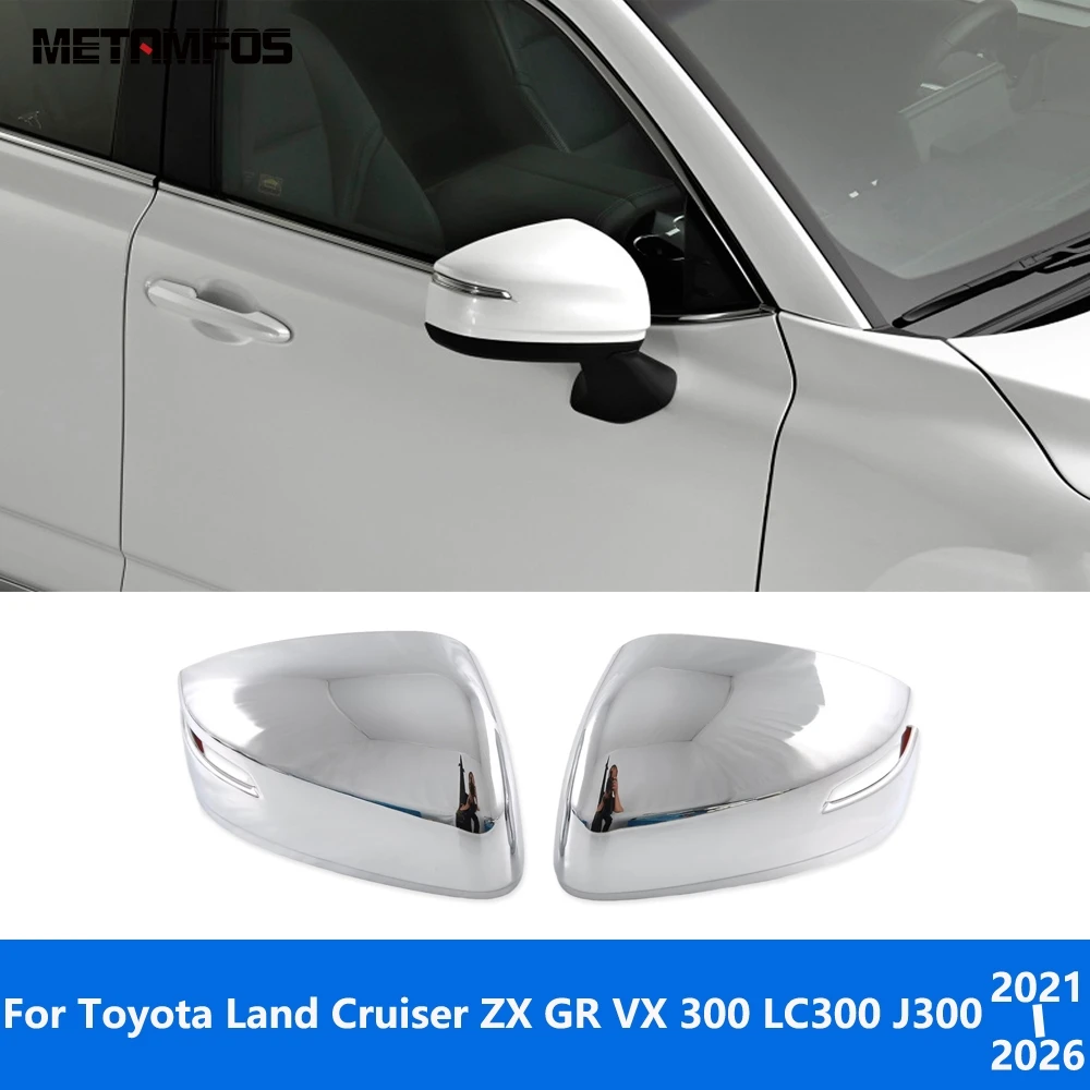 For Toyota Land Cruiser ZX GR VX 300 LC300 J300 2021-2025 2026 Chrome Rear View Side Mirror Cover Trim Protector Car Accessories
For Toyota Land Cruiser ZX GR VX 300 LC300 J300 2021-2025 2026 Chrome Rear View Side Mirror Cover Trim Protector Car Accessories