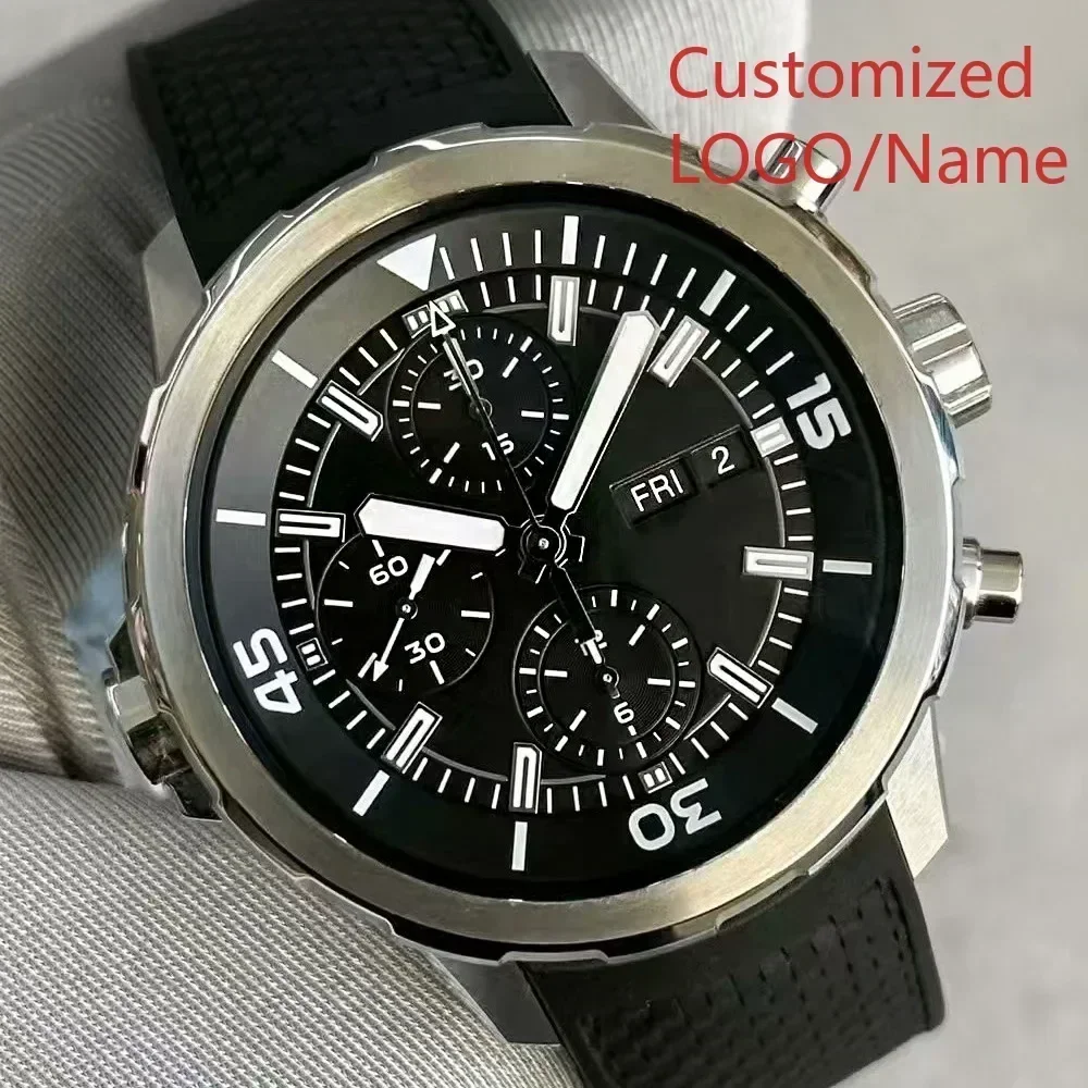 DONGge Store Customized Watch Men Chronograph Watch Aquatimer Watches Multifunctional Stainless Steel Black Blue Rubber
DONGge Store Customized Watch Men Chronograph Watch Aquatimer Watches Multifunctional Stainless Steel Black Blue Rubber