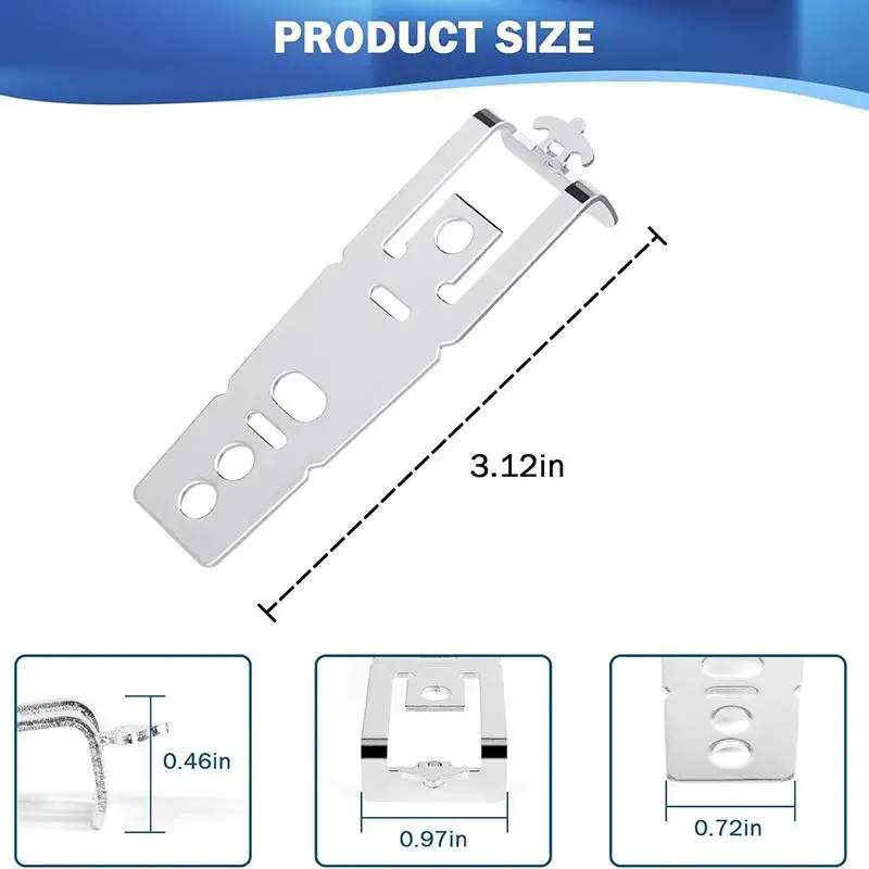 Dishwasher Mounting Fastening Bracket, WD01X27759 Dishwasher Quartz Countertop Install Clips
Dishwasher Mounting Fastening Bracket, WD01X27759 Dishwasher Quartz Countertop Install Clips