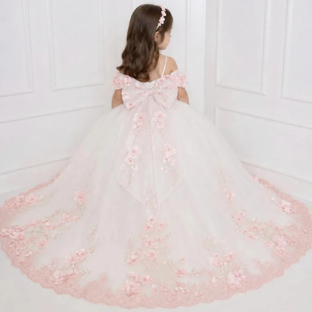 Customized Gorgeous Flower Girl Dress For Wedding Floral Appliques Floor Length Kids First Communion Banquet Quinceanera Gown
Customized Gorgeous Flower Girl Dress For Wedding Floral Appliques Floor Length Kids First Communion Banquet Quinceanera Gown