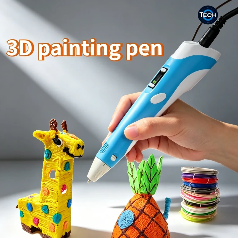 3Pcs 3D Printing Pen with LCD Screen DIY 3D Painting Drawing Pen Compatible with PLA Filament Creative Toy Gift for Kids
3Pcs 3D Printing Pen with LCD Screen DIY 3D Painting Drawing Pen Compatible with PLA Filament Creative Toy Gift for Kids