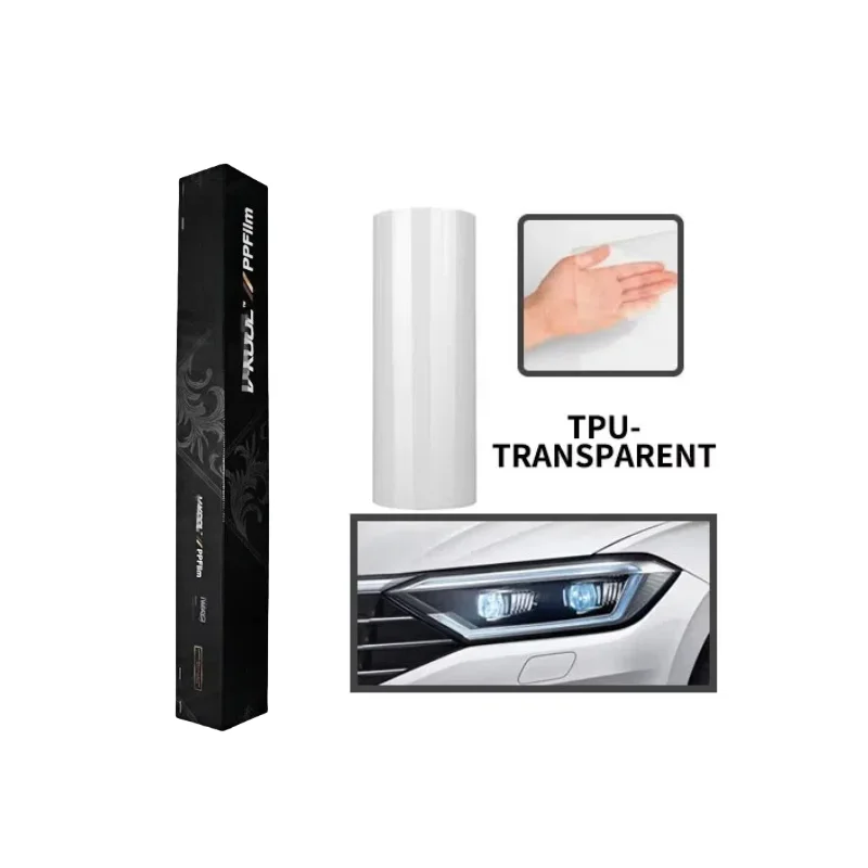 Vkool TPU PPF Car Lamp Film Transparent Headlight Tint Headlight Film 0.3*15M Scratch Headlight Film Car Auto Lamp Film
Vkool TPU PPF Car Lamp Film Transparent Headlight Tint Headlight Film 0.3*15M Scratch Headlight Film Car Auto Lamp Film