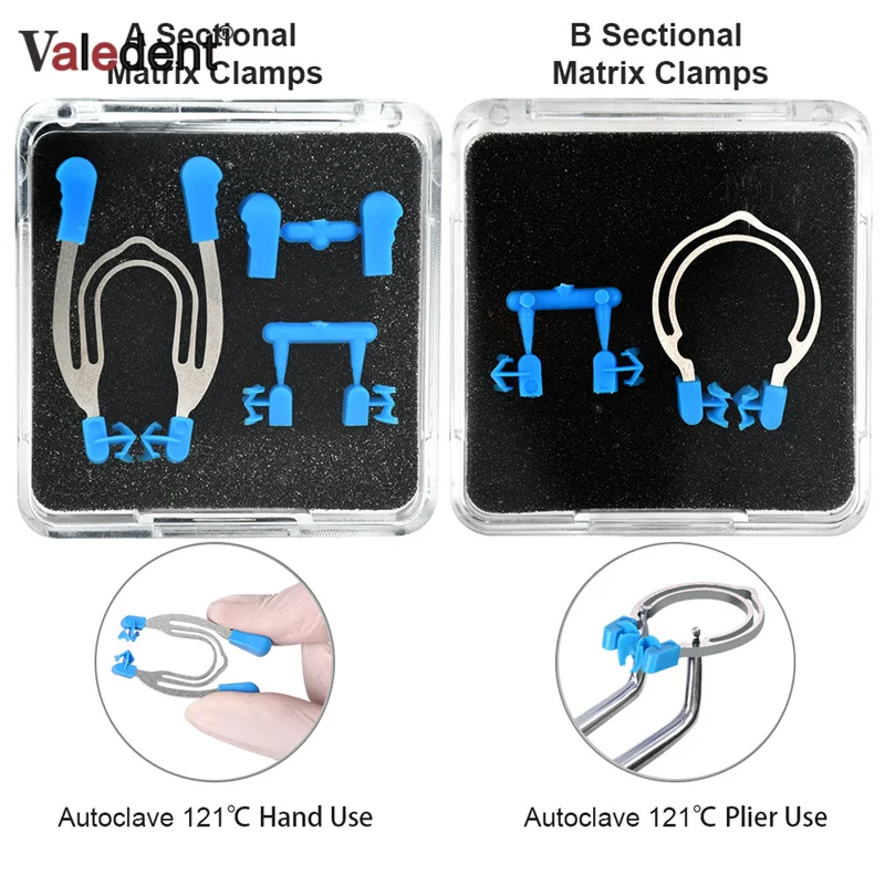 1 Set Dental Sectional Contoured Metal Spring Clip Teeth Replacement Dentist Matrix Ring Tools
1 Set Dental Sectional Contoured Metal Spring Clip Teeth Replacement Dentist Matrix Ring Tools