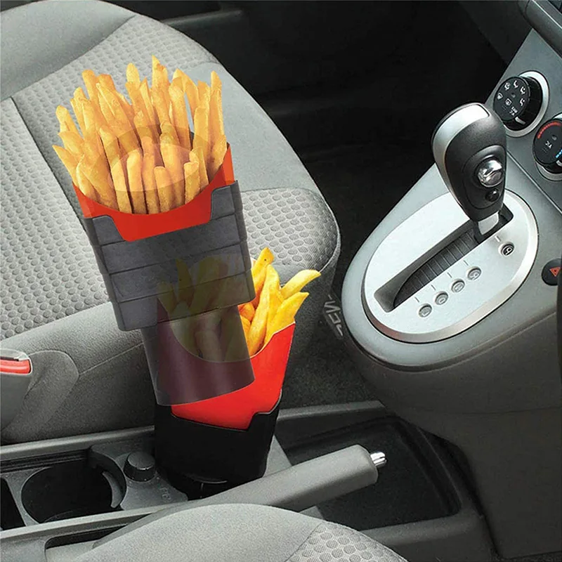 1PCS Car Accessories French Fry Holder With Mounting Holds Fries Chips Ketchup Sauce & More Car Accessories
1PCS Car Accessories French Fry Holder With Mounting Holds Fries Chips Ketchup Sauce & More Car Accessories