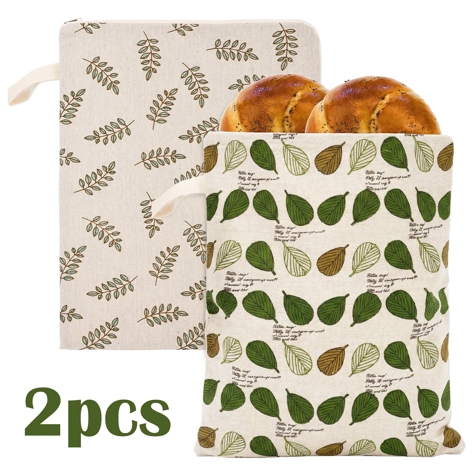 2Pcs Beeswax Linen Bread Bags Reusable Food-grade Sandwich Bag Fresh Keeping Bread Bag For Homemade Sourdough Bread Bags
2Pcs Beeswax Linen Bread Bags Reusable Food-grade Sandwich Bag Fresh Keeping Bread Bag For Homemade Sourdough Bread Bags