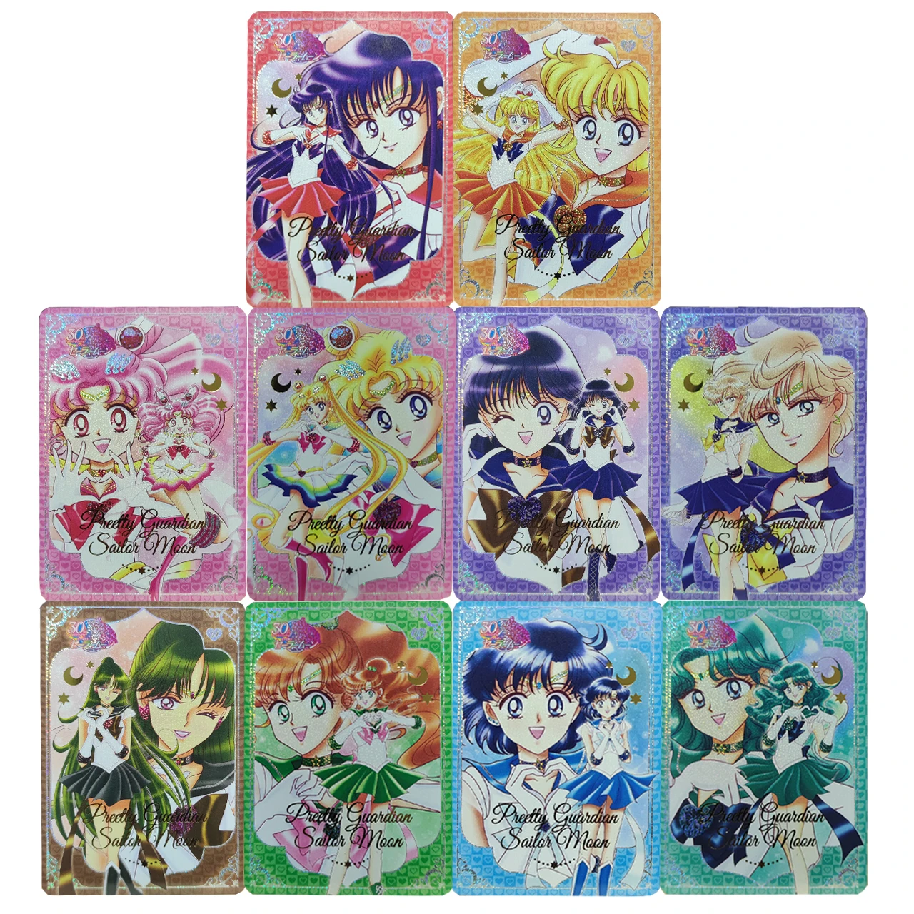 Love Sailor Moon Diy Starlight Flash ACG Goddess Collection Card 59x86mm Tsukino Usagi Hino Rei Kino Makoto Anime Beauty Card
Love Sailor Moon Diy Starlight Flash ACG Goddess Collection Card 59x86mm Tsukino Usagi Hino Rei Kino Makoto Anime Beauty Card