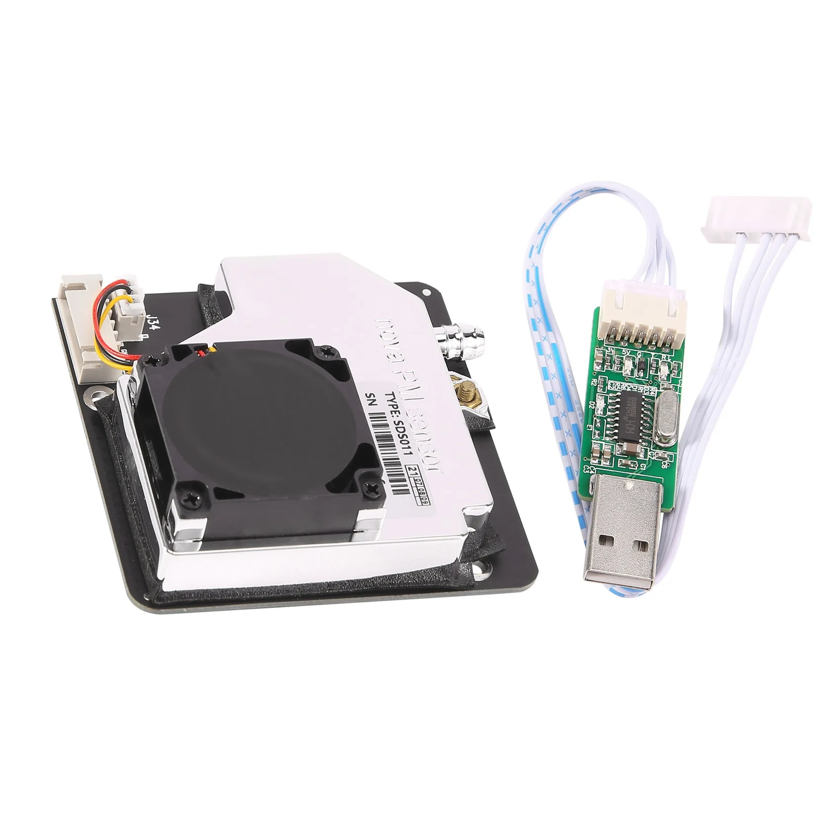 ABJA PM Sensor SDS011 High Precision Lase R PM2.5 PM10 Air Quality Detection Sensor
ABJA PM Sensor SDS011 High Precision Lase R PM2.5 PM10 Air Quality Detection Sensor