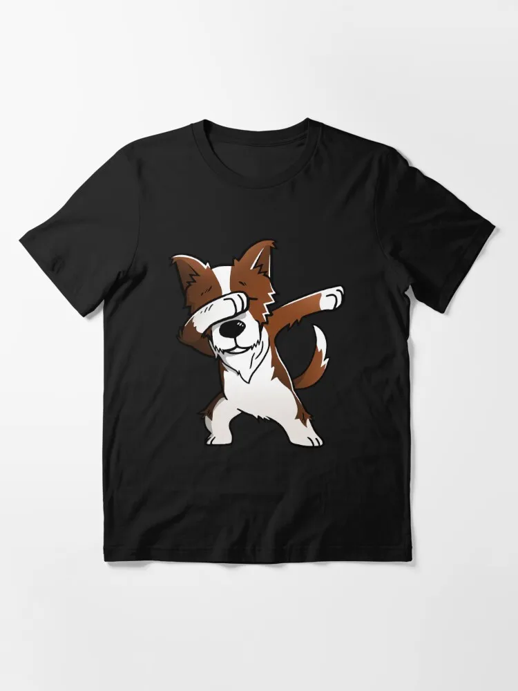 Dabbing Red Border Collie Essential T-Shirt 100% Cotton Streetwear High Quality New Fashion Top Tees
Dabbing Red Border Collie Essential T-Shirt 100% Cotton Streetwear High Quality New Fashion Top Tees