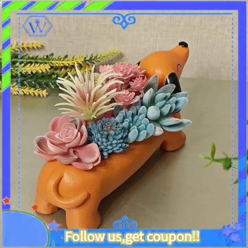 Простой в использовании полимерный горшок для собак - декоративный садовый контейнер для дома и улицы «Ромашка для собак» для цветов и маленьких растений
Простой в использовании полимерный горшок для собак - декоративный садовый контейнер для дома и улицы «Ромашка для собак» для цветов и маленьких растений