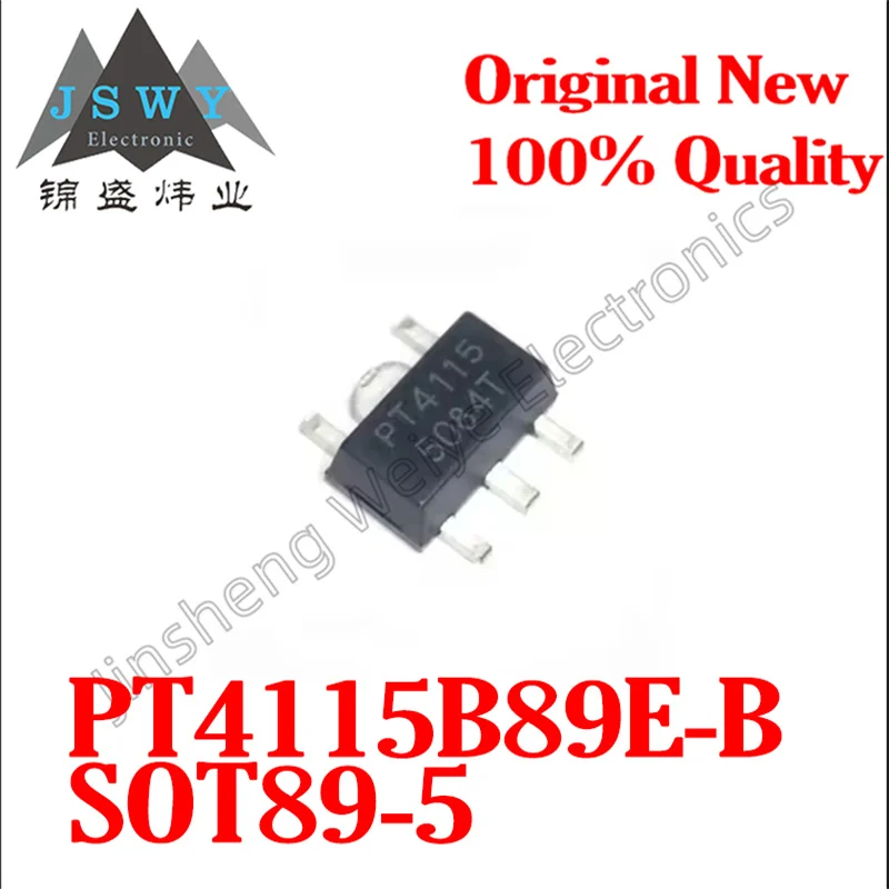 (30/50 pieces) PT4115B89E-B PT4115 SOT89-5 LED driver chip Brand new original stock Fast delivery Electronic components
(30/50 pieces) PT4115B89E-B PT4115 SOT89-5 LED driver chip Brand new original stock Fast delivery Electronic components