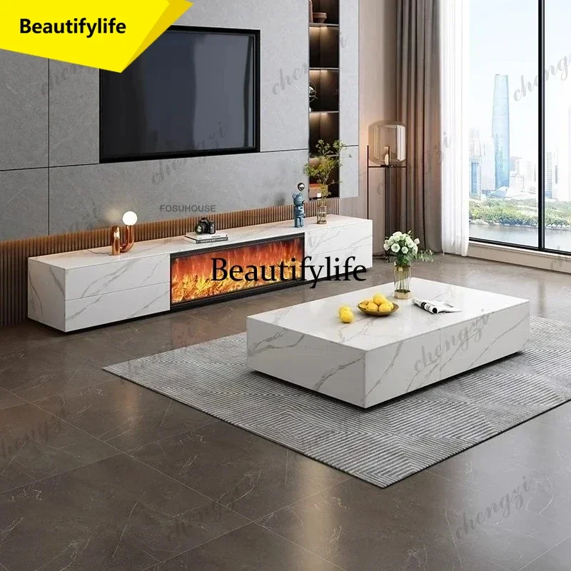A53 Italian Fireplace Slate TV Stands Embedded Simulation Flame Electronic Fireplace Storage TV Cabinet Luxury Living Room
A53 Italian Fireplace Slate TV Stands Embedded Simulation Flame Electronic Fireplace Storage TV Cabinet Luxury Living Room