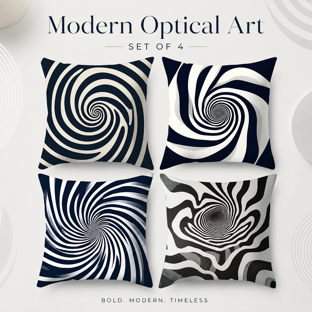 Set Of 4 Black White Abstract Cushion Covers 2D Flat Printed Peach Skin Coussin Room Decor Pillowcases For Bedroom Couch
Set Of 4 Black White Abstract Cushion Covers 2D Flat Printed Peach Skin Coussin Room Decor Pillowcases For Bedroom Couch