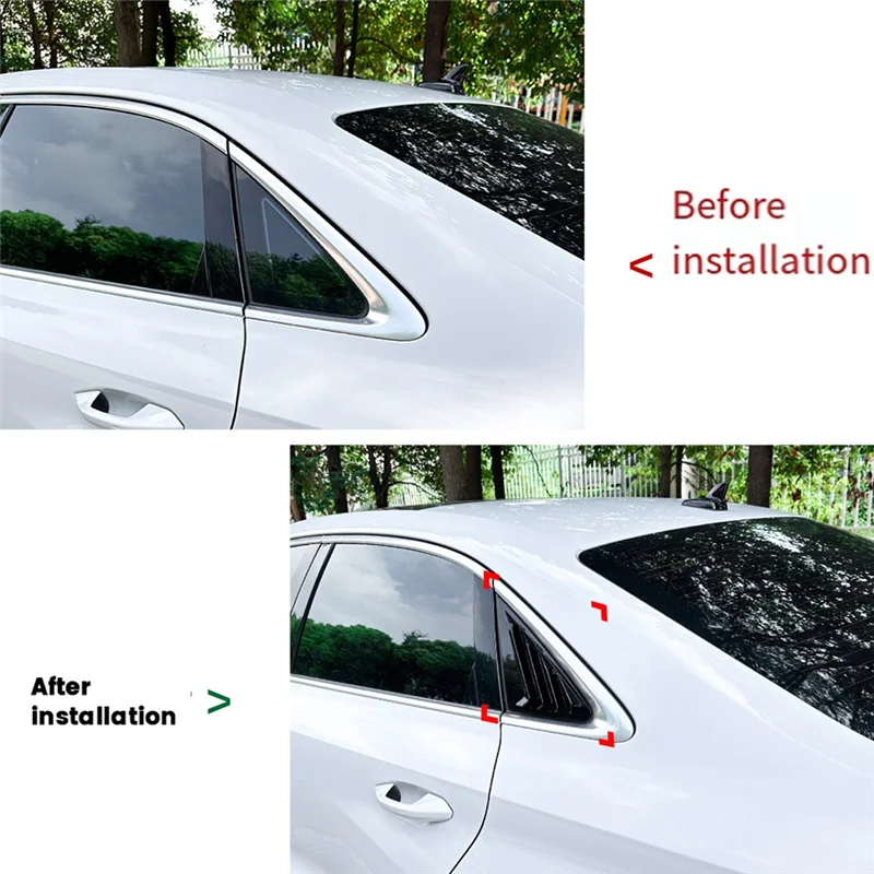 NEW-Car Rear Window Shutter Cover Trim Window Louver Side Vent Trim For A3 8Y Sedan 2021-2024
NEW-Car Rear Window Shutter Cover Trim Window Louver Side Vent Trim For A3 8Y Sedan 2021-2024