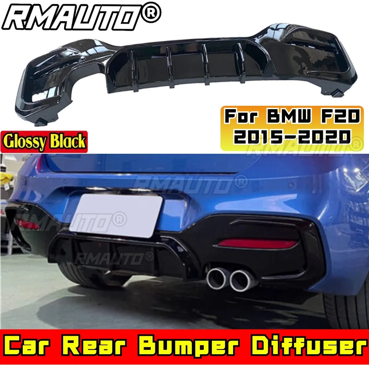 For BMW F20 2015-2020 Car Accessories BMW F20 Car Rear Bumper Lip Glossy Black Style Bumper Splitter Diffuser Body Kit
For BMW F20 2015-2020 Car Accessories BMW F20 Car Rear Bumper Lip Glossy Black Style Bumper Splitter Diffuser Body Kit