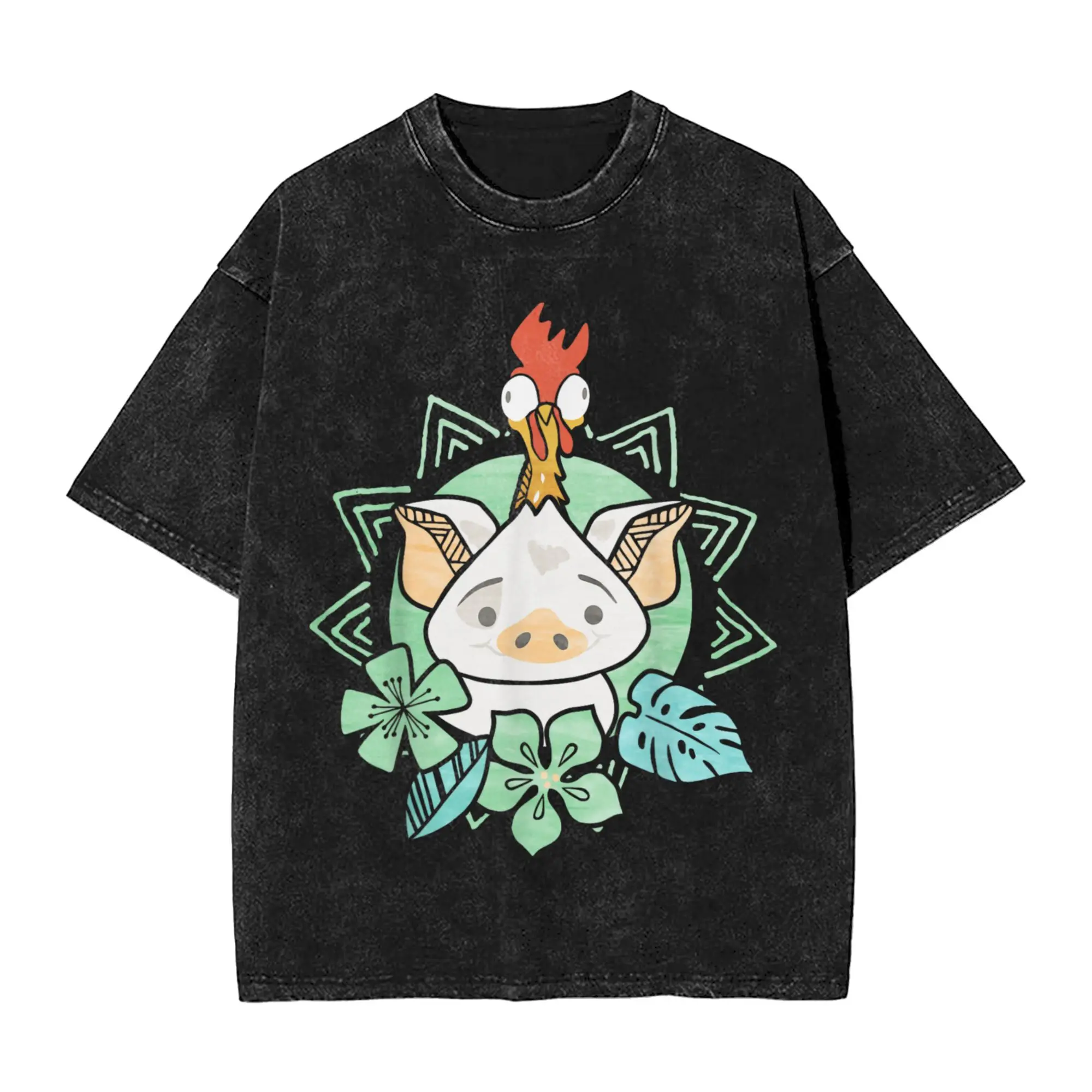 Moana Pua & Hei Hei Tropical Graphic T Shirts Men Cotton Novelty T-Shirt Crew Neck Tees Short Sleeve Clothes Printed
Moana Pua & Hei Hei Tropical Graphic T Shirts Men Cotton Novelty T-Shirt Crew Neck Tees Short Sleeve Clothes Printed
