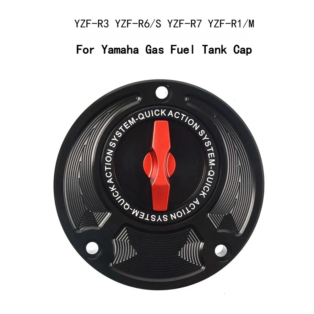New 2025 For YAMAHA YZF-R3 YZF-R6/S YZF-R7 YZF-R1/M Aluminum Fast Gas Fuel Filler Cover Motorcycle Quick Open Tank Cap
New 2025 For YAMAHA YZF-R3 YZF-R6/S YZF-R7 YZF-R1/M Aluminum Fast Gas Fuel Filler Cover Motorcycle Quick Open Tank Cap