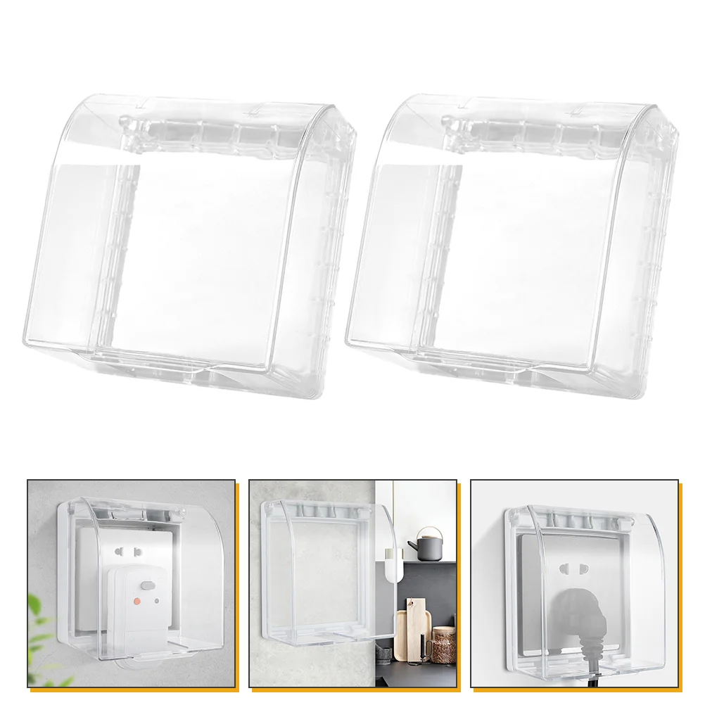 2 Pcs Outlet Covers Receptacle Waterproof Socket Indoor Plug and Protector Board Protective Outdoor
2 Pcs Outlet Covers Receptacle Waterproof Socket Indoor Plug and Protector Board Protective Outdoor