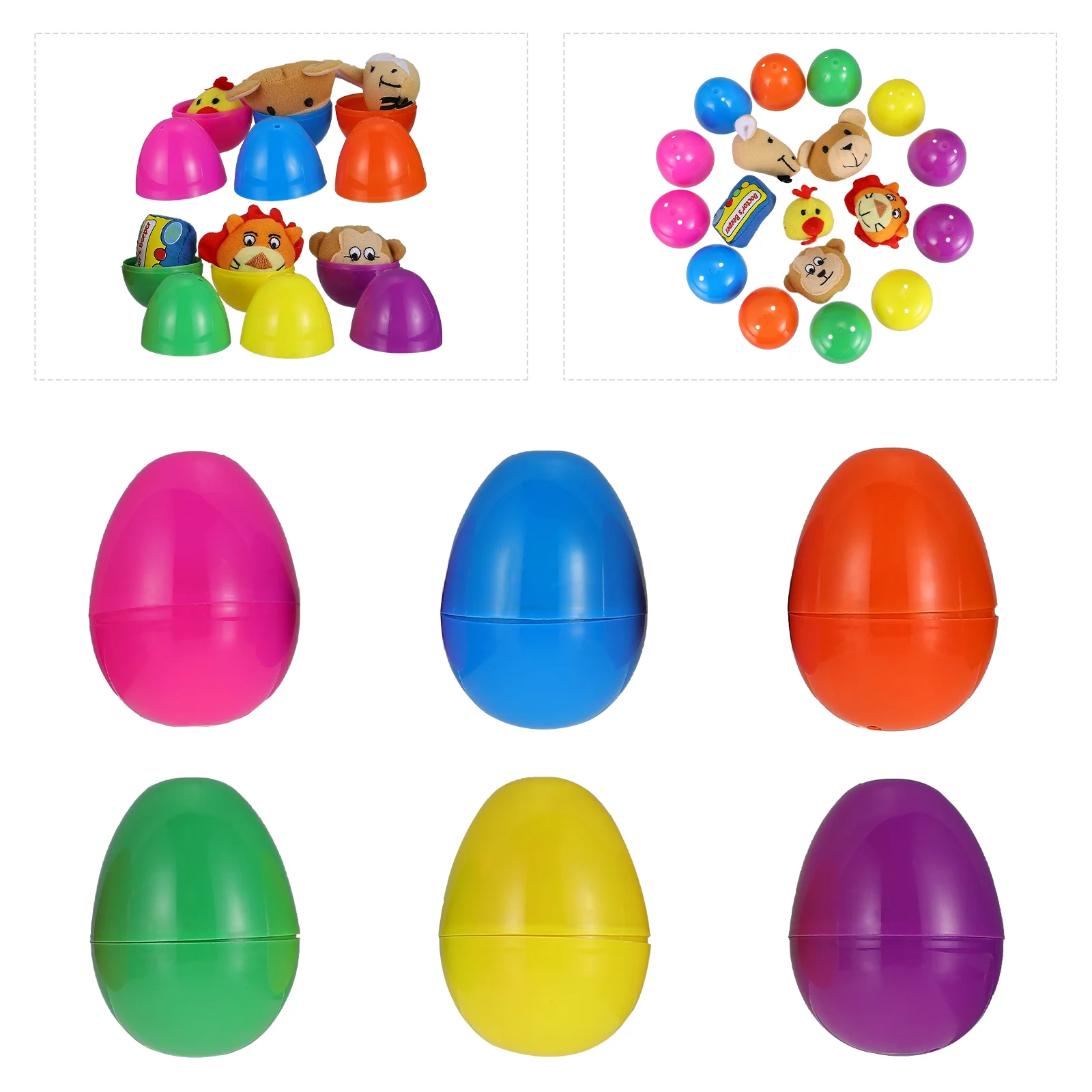 6 Pcs Pop up Toy Plush Eggs Easter Party Favors Household Fabric Plastic with Toys Child
6 Pcs Pop up Toy Plush Eggs Easter Party Favors Household Fabric Plastic with Toys Child