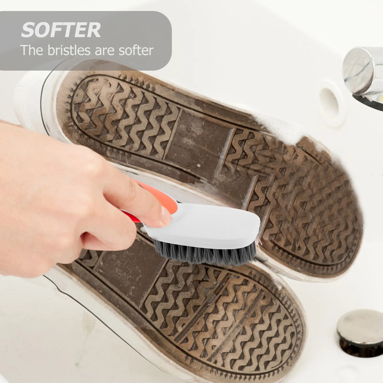 1 set Soft Bristle Cleaning Brush Kit Grey for Shoes Clothes Laundry Household Scrub Brush Portable Multipurpose
1 set Soft Bristle Cleaning Brush Kit Grey for Shoes Clothes Laundry Household Scrub Brush Portable Multipurpose