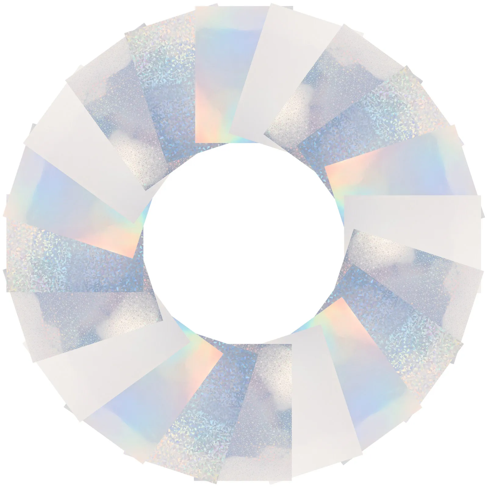 20 Sheets Holographic Sticker Paper Self-Adhesive Waterproof Vinyl Printable for Inkjet Laser Printer Craft Labels Decals
20 Sheets Holographic Sticker Paper Self-Adhesive Waterproof Vinyl Printable for Inkjet Laser Printer Craft Labels Decals