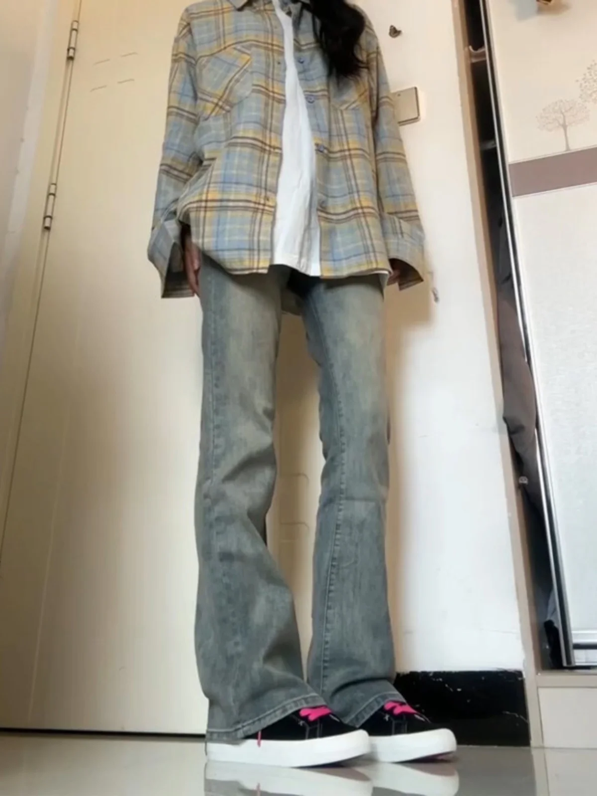 American Retro High Waist Slim Fit Straight Leg Jeans Men's High Street Sle Bell Bot Youthful Trend Cotton Polyester Blend
American Retro High Waist Slim Fit Straight Leg Jeans Men's High Street Sle Bell Bot Youthful Trend Cotton Polyester Blend