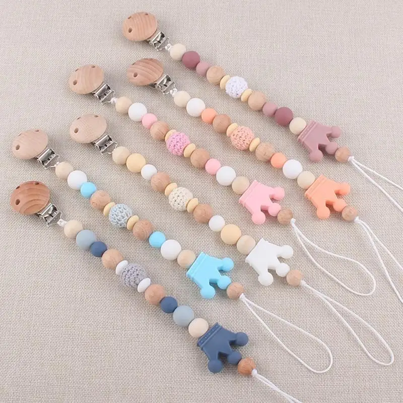 E06F Pacifier Holder Baby Teething for 0-6 Months Teethers Baby Chew Beads Molar Toy for Babies Teething Molor Supplies
E06F Pacifier Holder Baby Teething for 0-6 Months Teethers Baby Chew Beads Molar Toy for Babies Teething Molor Supplies