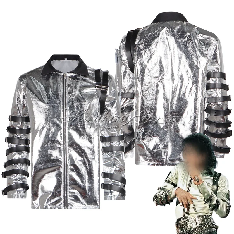 Films MJ Cosplay Costume Joseph Jackson Hallowmas Silver Stage Performance Michael Outfit Carnival Party Adult Unisex Role Play
Films MJ Cosplay Costume Joseph Jackson Hallowmas Silver Stage Performance Michael Outfit Carnival Party Adult Unisex Role Play