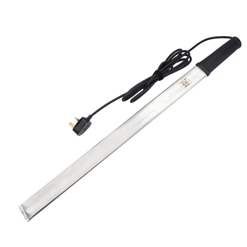 230V 420W electric thick foam cutting machine with long blade rubber handle 76 * 5 * 3cm sponge nylon cutting machine
230V 420W electric thick foam cutting machine with long blade rubber handle 76 * 5 * 3cm sponge nylon cutting machine
