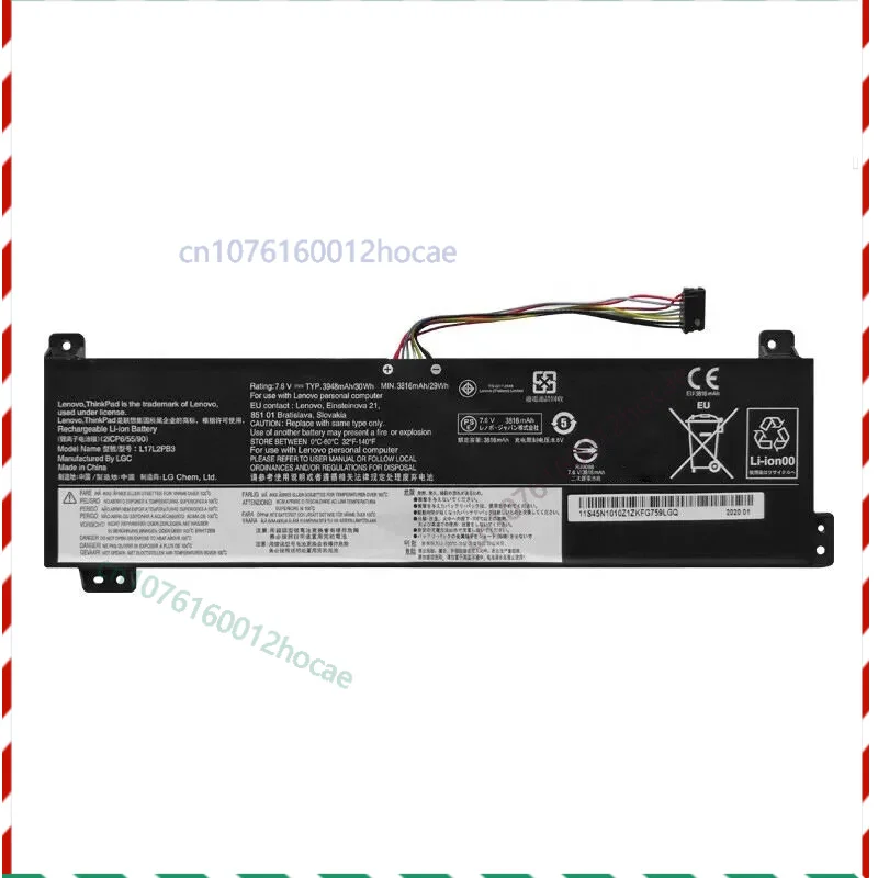 Аккумулятор для LENOVO 5B10V25259 5B10W67297 IdeaPad 320-14IAP 320-15ABR 320-14ISK
Аккумулятор для LENOVO 5B10V25259 5B10W67297 IdeaPad 320-14IAP 320-15ABR 320-14ISK